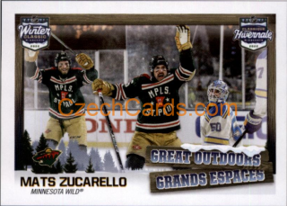 Mats Zucarello 2022-23 Topps NHL sticker The Great Outdoors #645