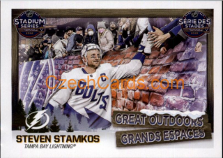 Steven Stamkos 2022-23 Topps NHL sticker The Great Outdoors #648