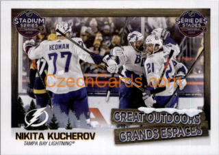 Nikita Kucherov 2022-23 Topps NHL sticker The Great Outdoors #649