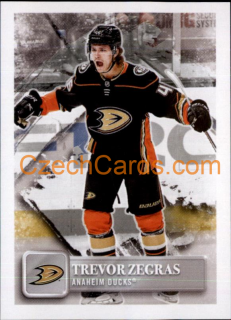 Trevor Zegras 2022-23 Topps NHL sticker Celly Season #654