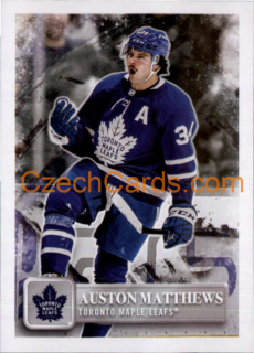 Auston Matthews 2022-23 Topps NHL sticker Celly Season #658