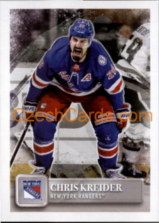 Chris Kreider 2022-23 Topps NHL sticker Celly Season #659