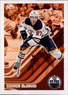 Connor McDavid 2022-23 Topps NHL sticker Art of the Deke #665