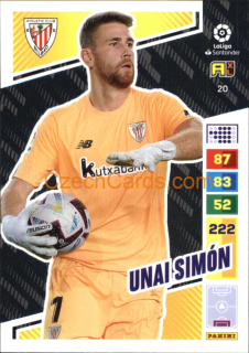 Unai Simón 2022/23 Panini LaLiga Santander Adrenalyn #20