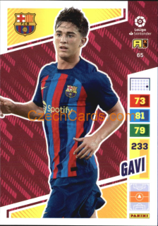 Gavi 2022/23 Panini LaLiga Santander Adrenalyn #65