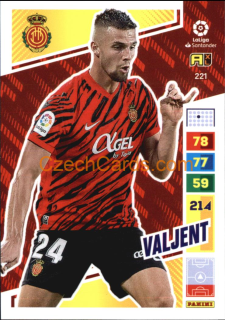 Valjent 2022/23 Panini LaLiga Santander Adrenalyn #221