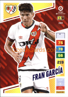 Fran García 2022/23 Panini LaLiga Santander Adrenalyn #260