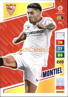 Montiel 2022/23 Panini LaLiga Santander Adrenalyn #292