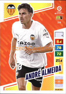 André Almeida 2022/23 Panini LaLiga Santander Adrenalyn #318