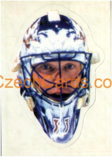 Patrick Roy 1998/99 Panini NHL Hockey sticker mask #184