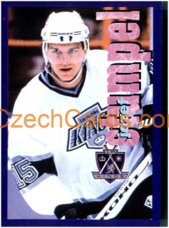 Jozef Stumpel 1998/99 Panini NHL Hockey sticker #201