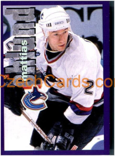 Mattias Ohlund 1998/99 Panini NHL Hockey sticker #221