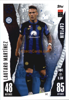 Lautaro Martínez 2023/04 Topps Match Attax Captain #342