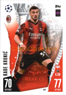 Rade Krunić 2023/04 Topps Match Attax #348