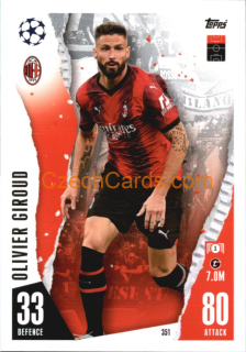 Olivier Giroud 2023/04 Topps Match Attax #351