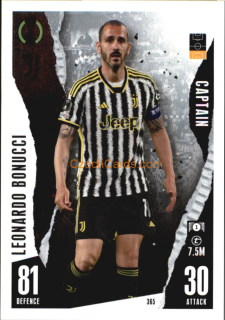 Leonardo Bonucci 2023/04 Topps Match Attax Captain #365