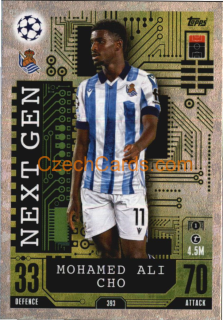 Mohamed Ali Cho 2023/04 Topps Match Attax Next Gen #393