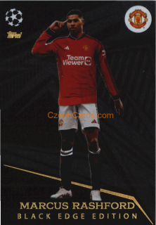 Marcus Rashford 2023/04 Topps Match Attax Black Edge Edition #493