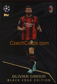 Olivier Giroud 2023/04 Topps Match Attax Black Edge Edition #499