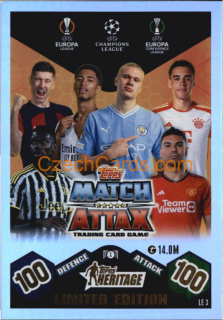 Topps Heritage 2023/04 Topps Match Attax Limited Edition # LE3