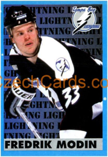 Fredrik Modin 1999/00 Panini NHL sticker #147