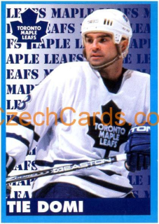 Tie Domi 1999/00 Panini NHL sticker #162