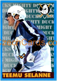 Teemu Selanne 1999/00 Panini NHL sticker #176