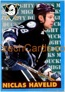 Niclas Havelid 1999/00 Panini NHL sticker #179