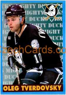 Oleg Tverdovsky 1999/00 Panini NHL sticker #183