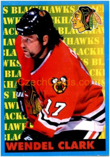 Wendel Clark 1999/00 Panini NHL sticker #205