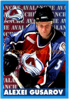 Alexei Gusarov 1999/00 Panini NHL sticker #208