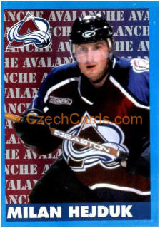 Milan Hejduk 1999/00 Panini NHL sticker #212