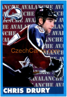 Chris Drury 1999/00 Panini NHL sticker #215