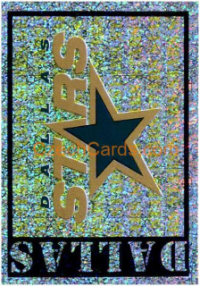 Dallas Stars Logo 1999/00 Panini NHL sticker metal #218