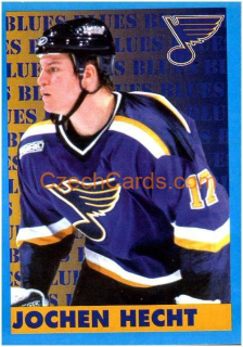 Jochen Hecht 1999/00 Panini NHL sticker #290