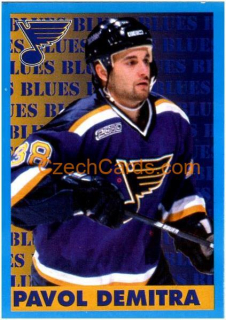 Pavol Demitra 1999/00 Panini NHL sticker #293