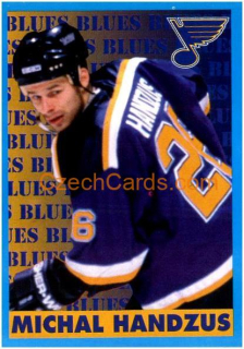 Michal Handzus 1999/00 Panini NHL sticker #294