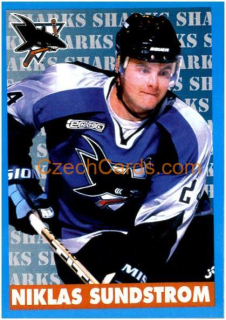 Niklas Sundstrom 1999/00 Panini NHL sticker #297