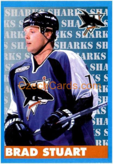 Brad Stuart 1999/00 Panini NHL sticker #304