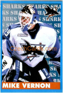 Mike Vernon 1999/00 Panini NHL sticker #305