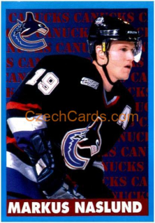 Markus Naslund 1999/00 Panini NHL sticker #310