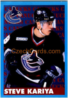 Steve Kariya 1999/00 Panini NHL sticker #313