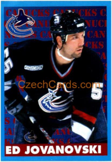 Ed Jovanovski 1999/00 Panini NHL sticker #315