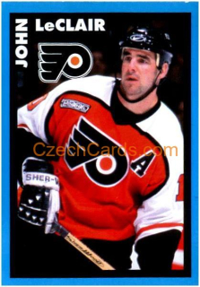 John LeClair 1999/00 Panini NHL sticker #325