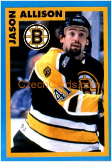 Jason Allison 1999/00 Panini NHL sticker #326