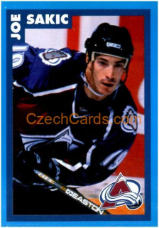 Joe Sakic 1999/00 Panini NHL sticker #327