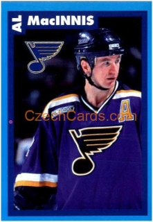 Al MacInnis 1999/00 Panini NHL sticker #341