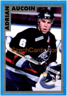 Adrian Aucoin 1999/00 Panini NHL sticker #343