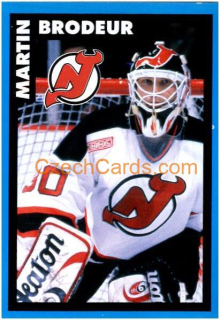 Martin Brodeur 1999/00 Panini NHL sticker #347