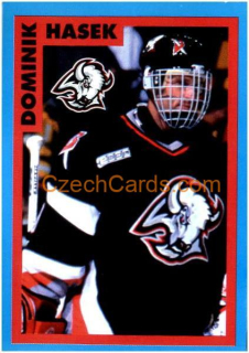 Dominik Hasek 1999/00 Panini NHL sticker #349